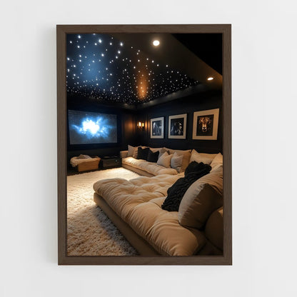 ap-home theater-13 cadre Bois foncé