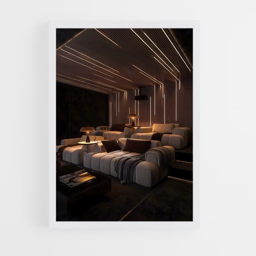 ap-home theater-2 cadre Blanc