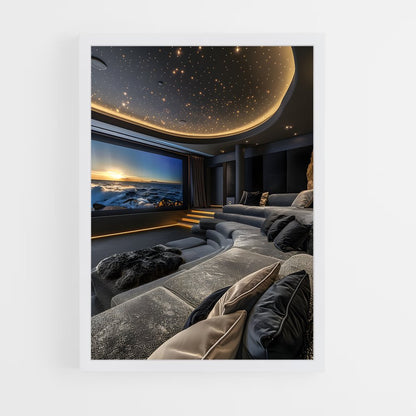 ap-home theater-3 cadre Blanc