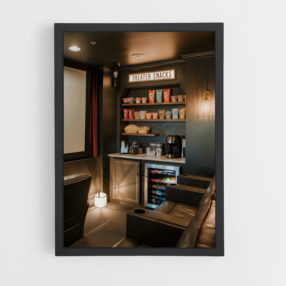 ap-home theater-5 cadre Noir