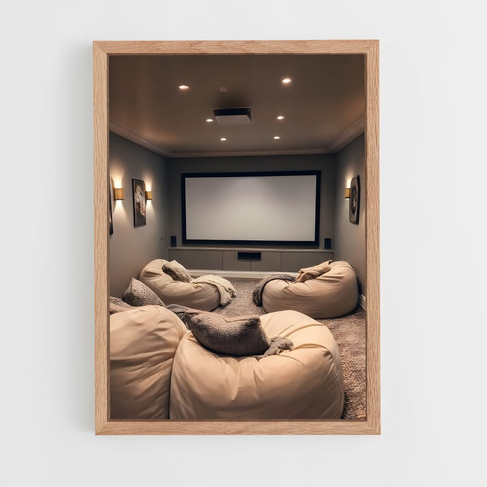 ap-home theater-7 cadre Bois clair