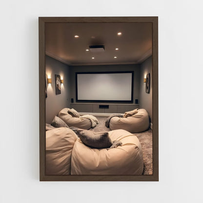 ap-home theater-7 cadre Bois foncé