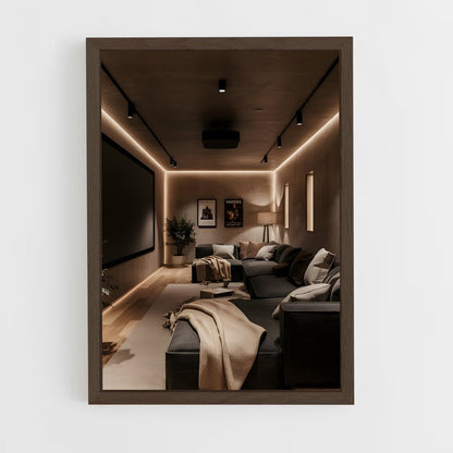 ap-home theater-8 cadre Bois foncé