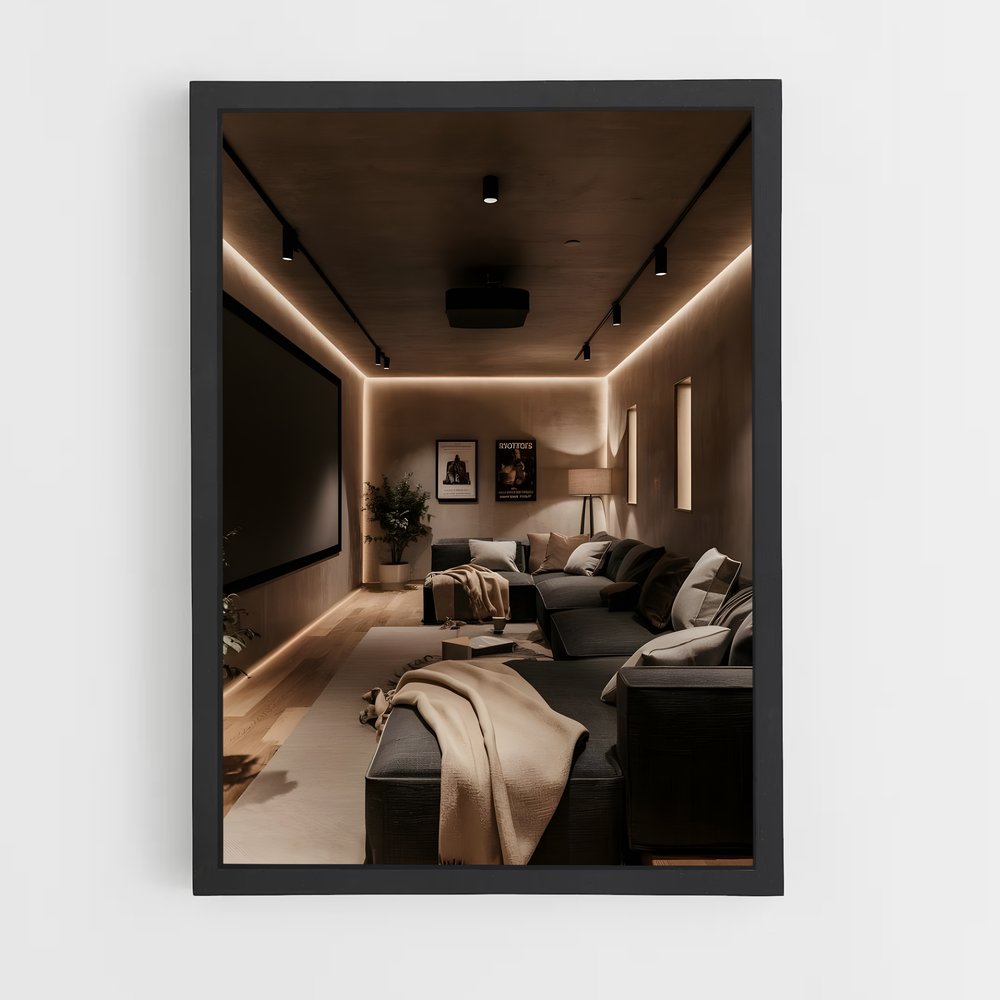 ap-home theater-8 cadre Noir