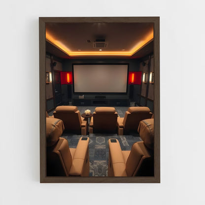 ap-home theater-9 cadre Bois foncé