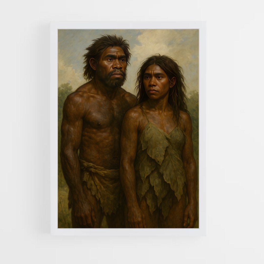 ap-homo sapiens-2 cadre Blanc