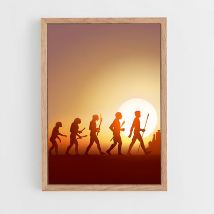 ap-homo sapiens-3 cadre Bois clair