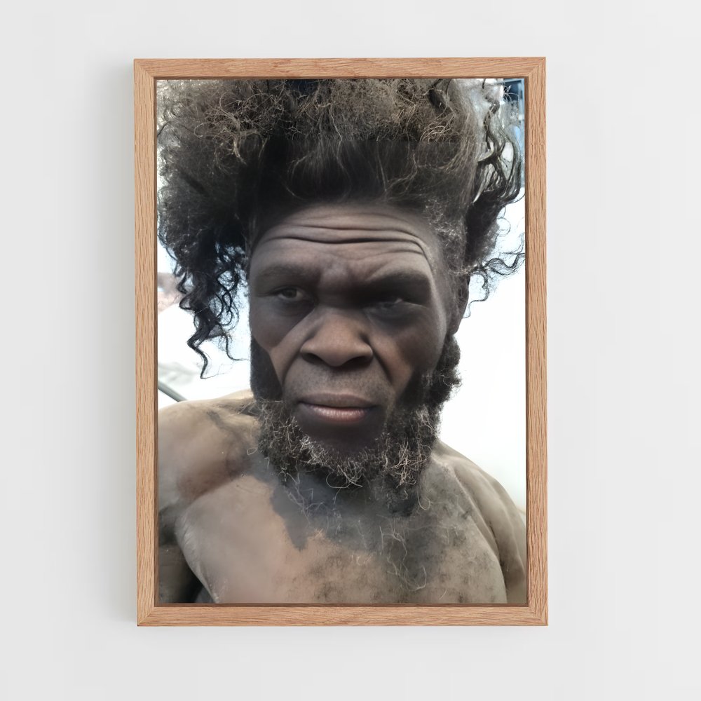 ap-homo sapiens-4 cadre Bois clair