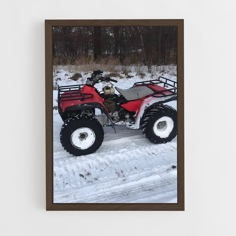 ap-honda fourtrax-1 cadre Bois foncé