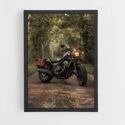 ap-honda moto-4 cadre Noir