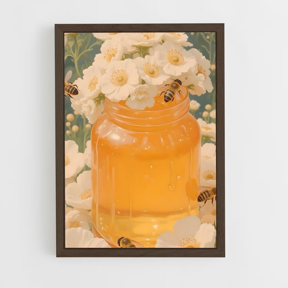 ap-honey-2 cadre Bois foncé