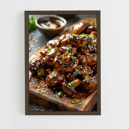 ap-honey mushroom-2 cadre Bois foncé