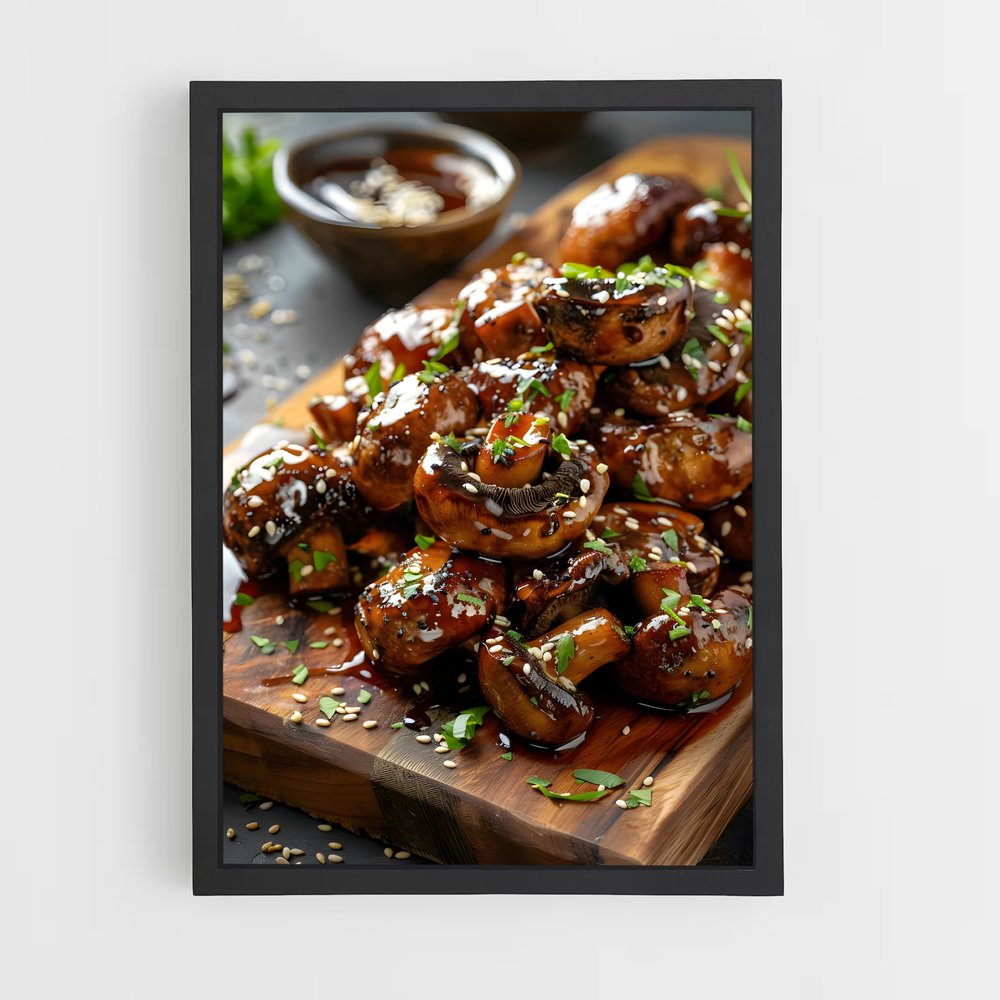 ap-honey mushroom-2 cadre Noir