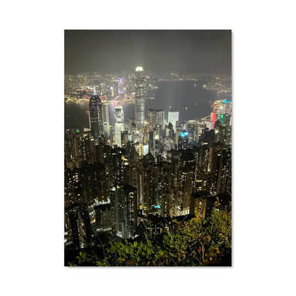 Poster Lumières de Hong Kong