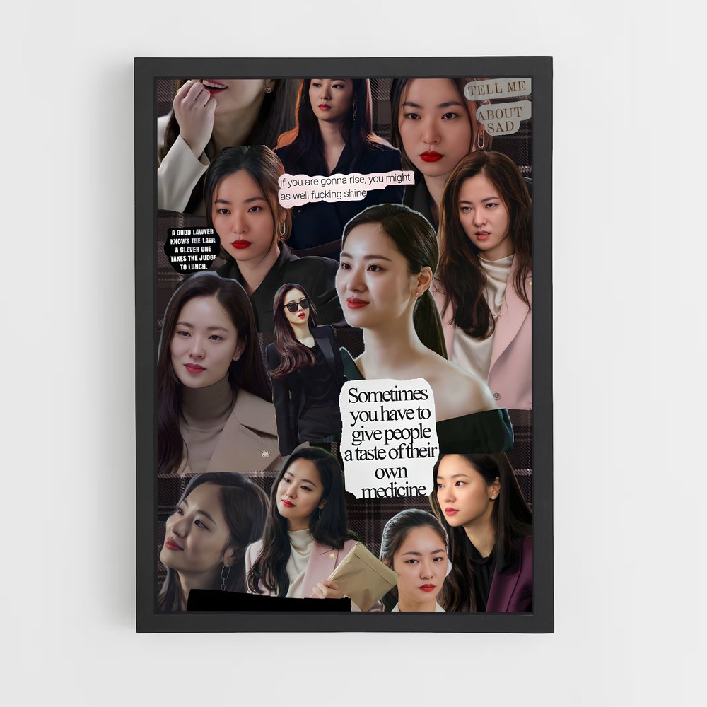 ap-hong cha young-3 cadre Noir