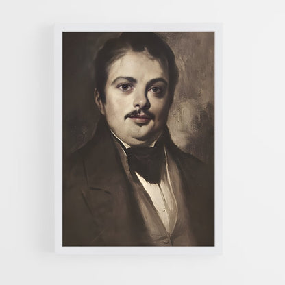 ap-honore de balzac-4 cadre Blanc
