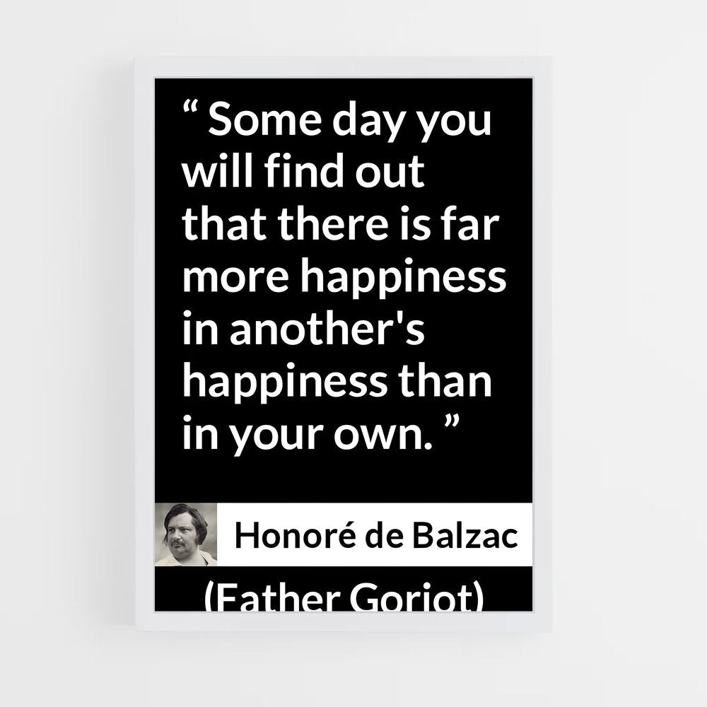 ap-honore de balzac-9 cadre Blanc