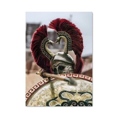 Poster L'Hoplite Écarlate