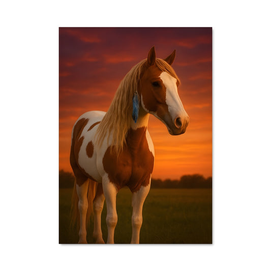 Poster Cheval Élégant