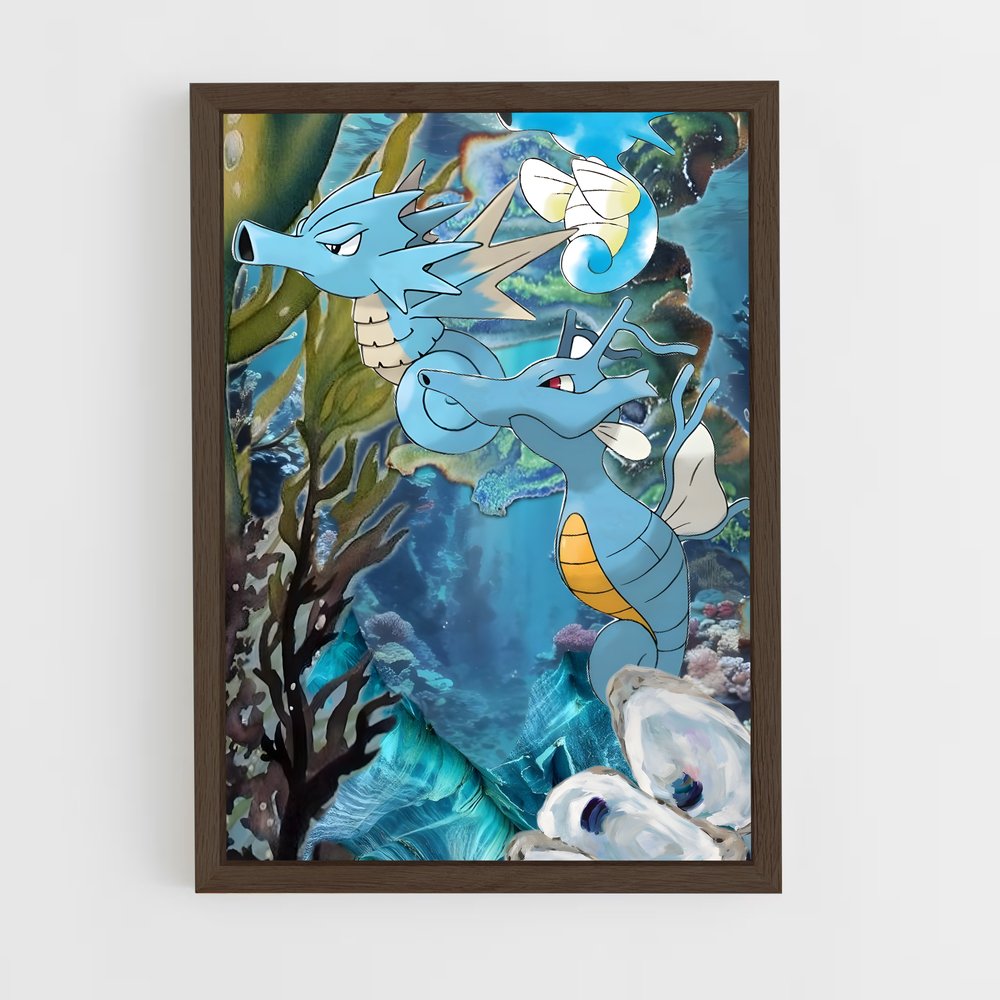 ap-horsea-1 cadre Bois foncé