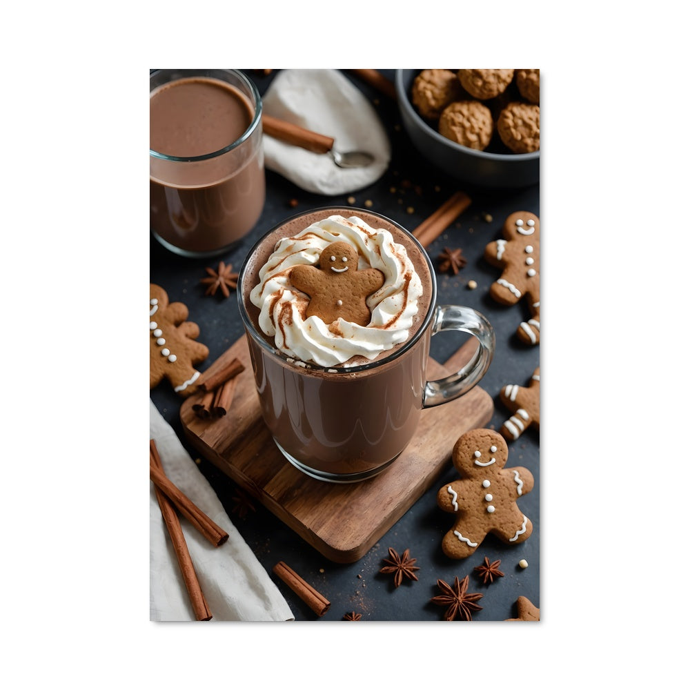 Poster Chocolat Chaud Éternel
