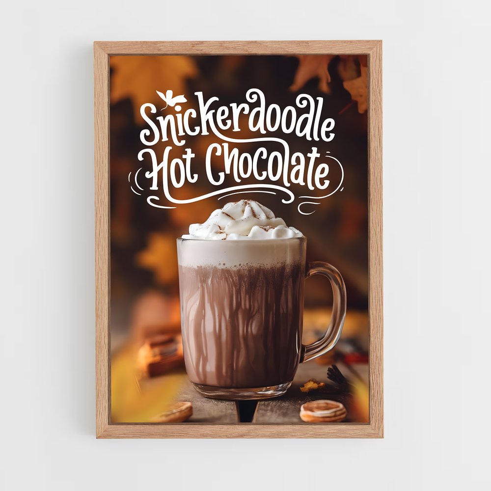 ap-hot chocolate-2 cadre Bois clair