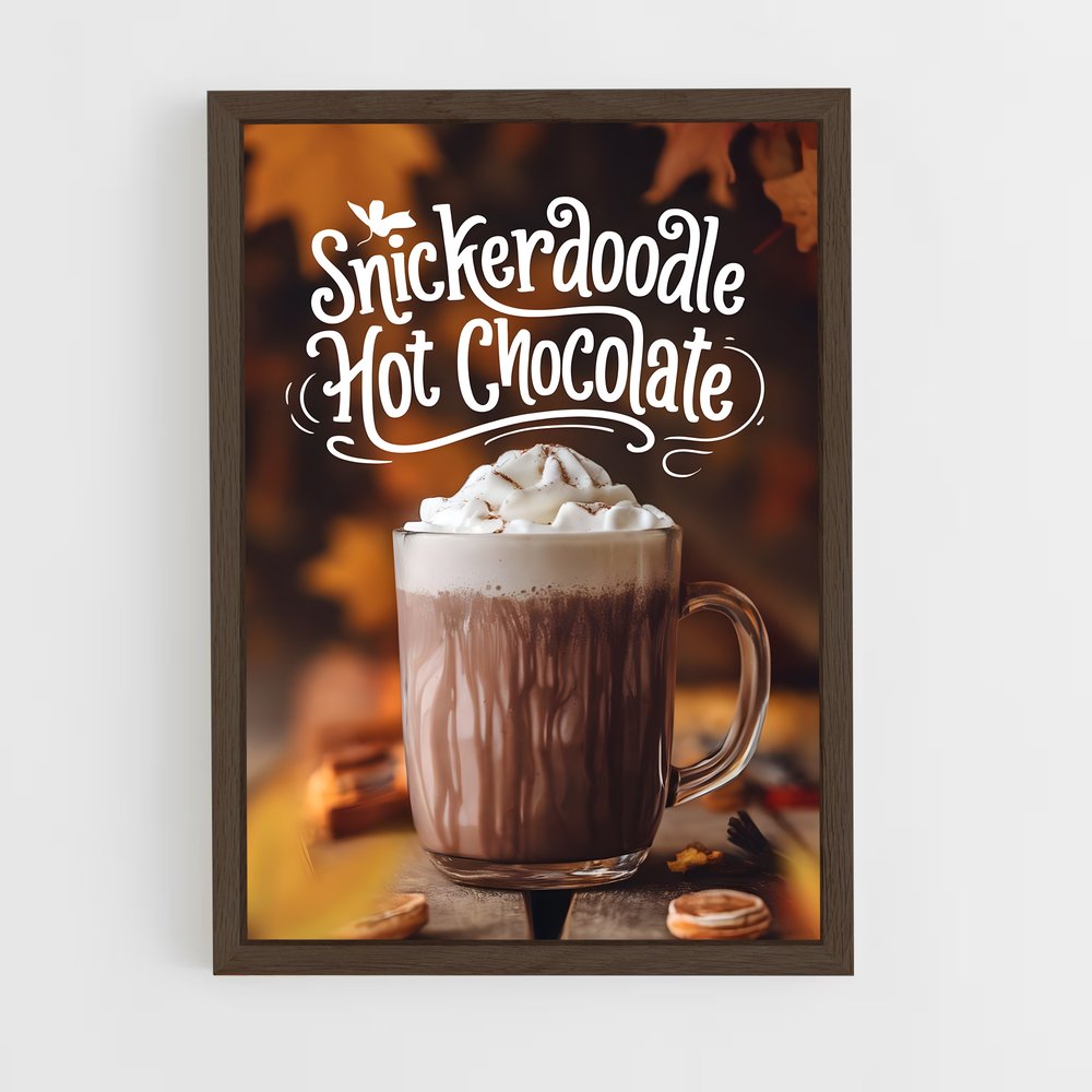 ap-hot chocolate-2 cadre Bois foncé