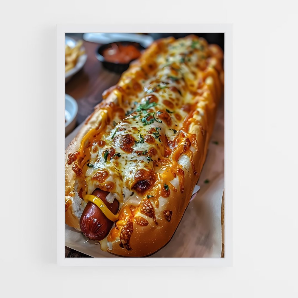 ap-hot dog-2 cadre Blanc
