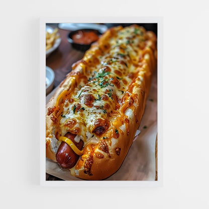 ap-hot dog-2 cadre Blanc