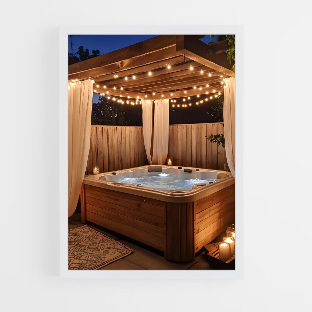 ap-hot tub-10 cadre Blanc
