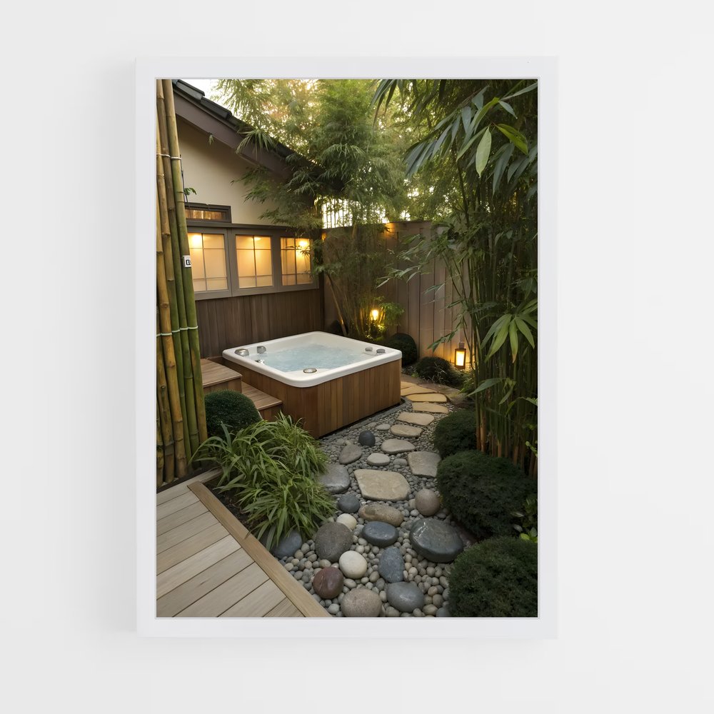 ap-hot tub-3 cadre Blanc