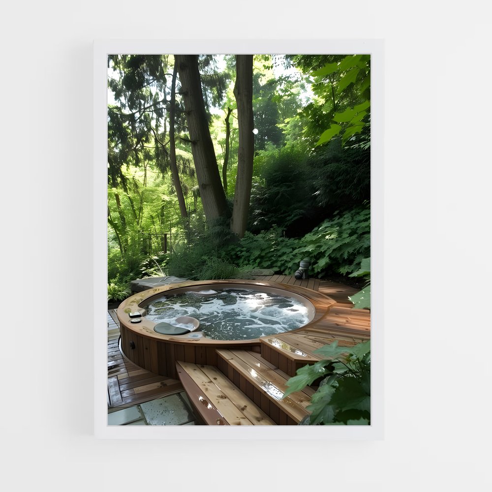 ap-hot tub-4 cadre Blanc