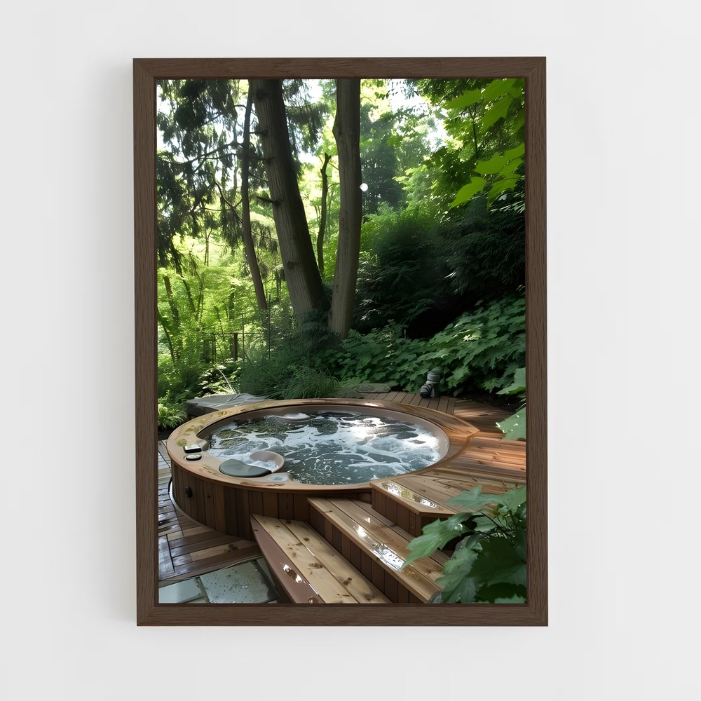 ap-hot tub-4 cadre Bois foncé