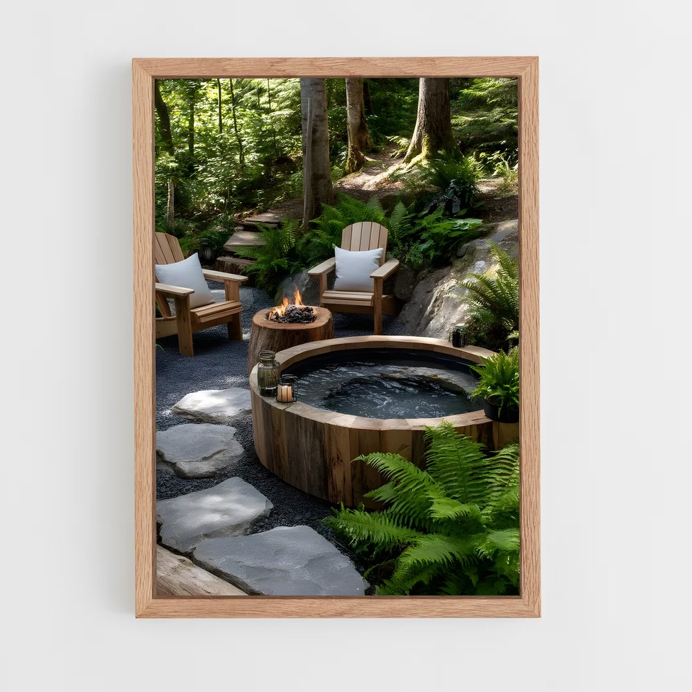 ap-hot tub-7 cadre Bois clair