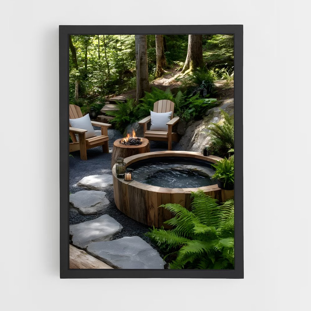 ap-hot tub-7 cadre Noir