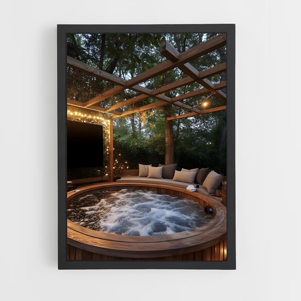 ap-hot tub-8 cadre Noir