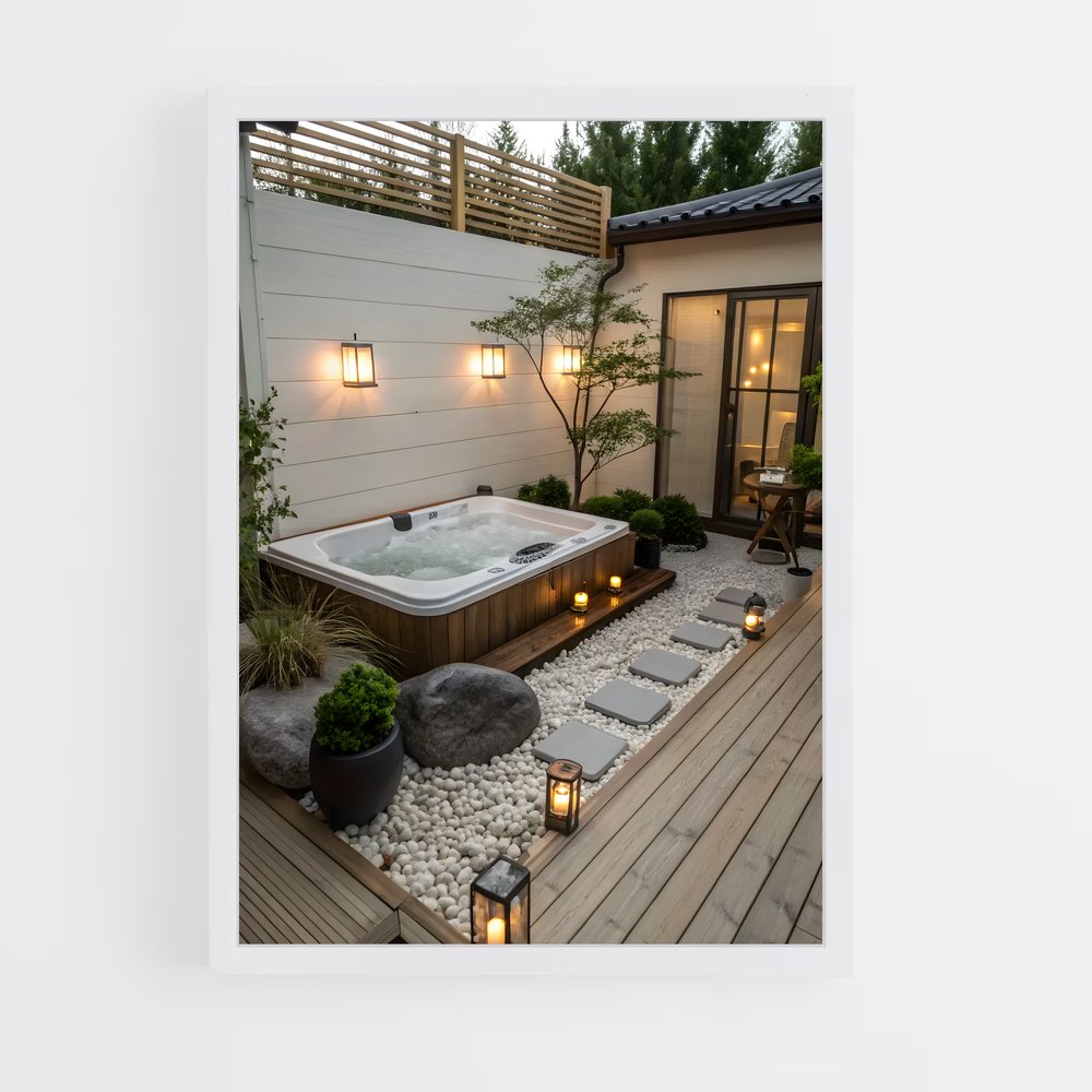 ap-hot tub-9 cadre Blanc