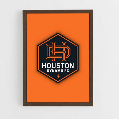 ap-houston dynamo fc-2 cadre Bois foncé