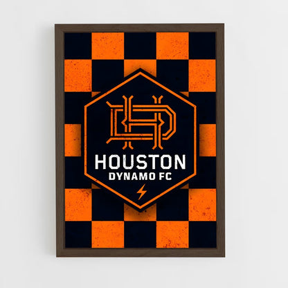 ap-houston dynamo fc-5 cadre Bois foncé