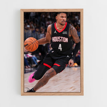 ap-houston rockets-2 cadre Bois clair