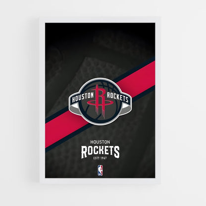 ap-houston rockets-4 cadre Blanc