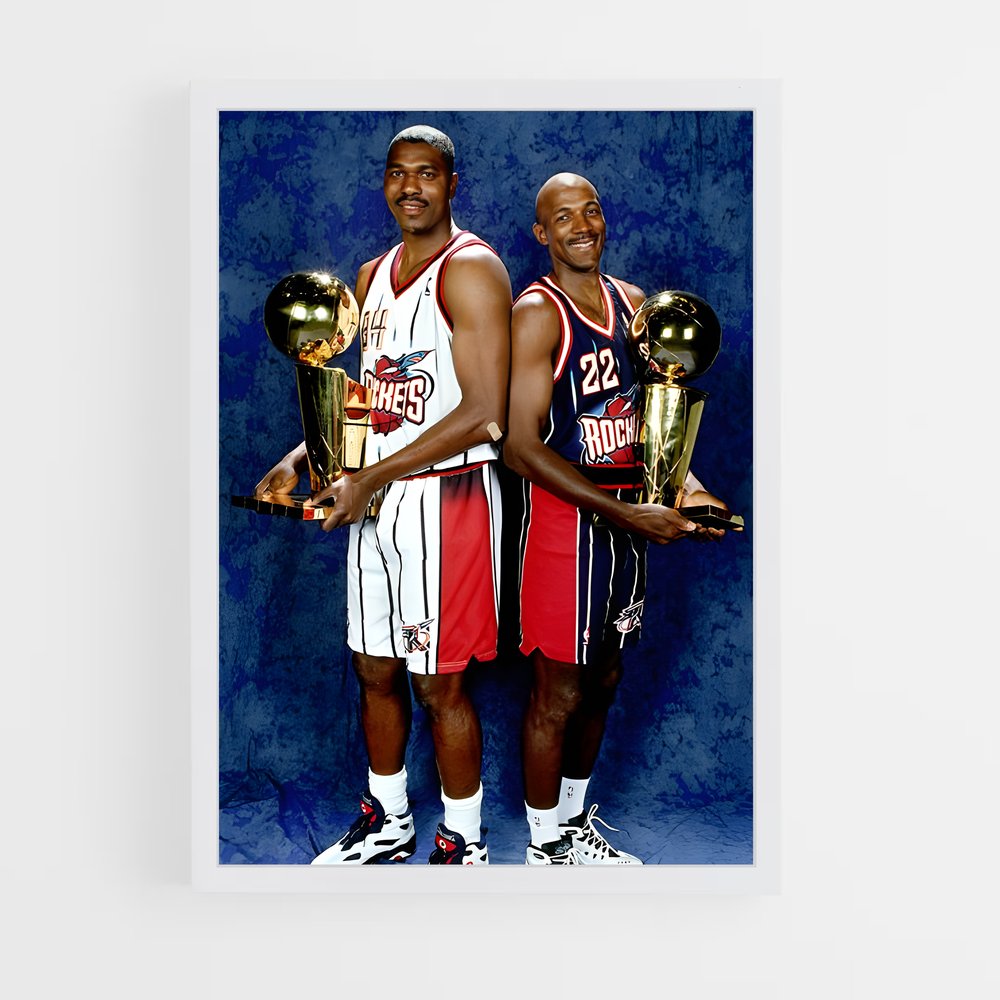 ap-houston rockets-7 cadre Blanc