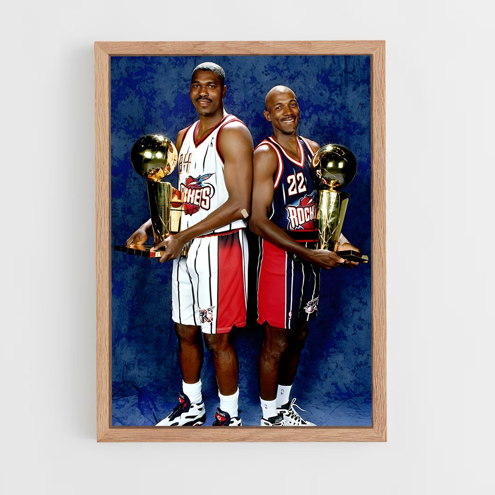 ap-houston rockets-7 cadre Bois clair