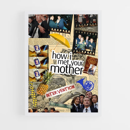 ap-how i met your mother-4 cadre Blanc