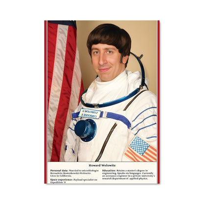 Poster Howard dans l'Espace