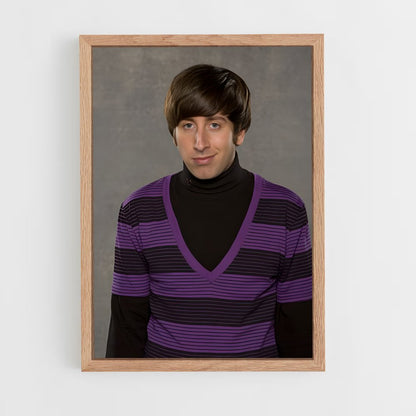 ap-howard wolowitz-2 cadre Bois clair