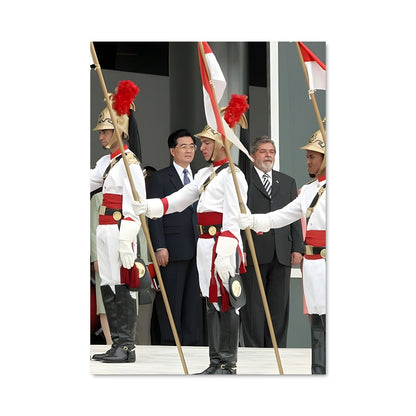 Poster Hu et l'Art de la Diplomatie
