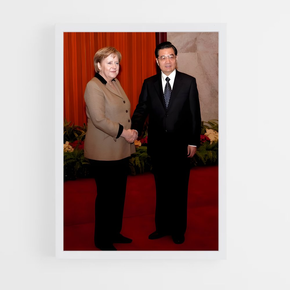 ap-hu jintao-6 cadre Blanc