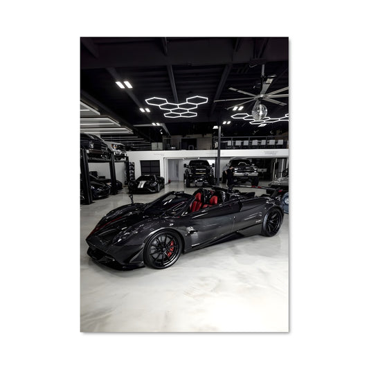 Poster Huayra Noir Mystique