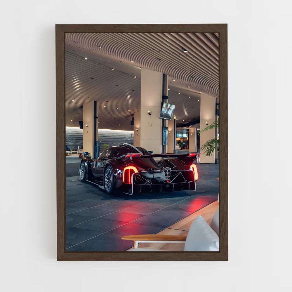 ap-huayra r-4 cadre Bois foncé
